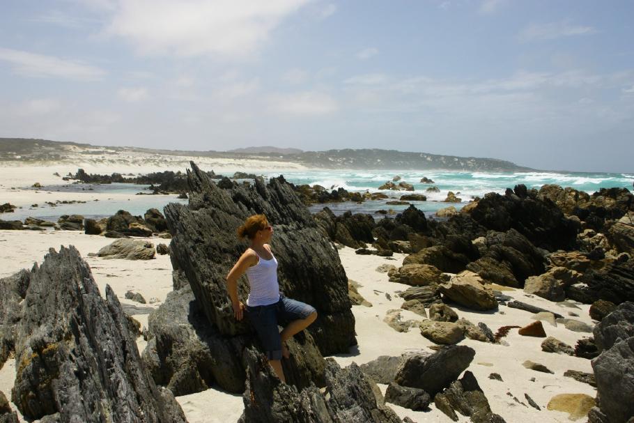 Anke genießt die Aussicht &hellip;