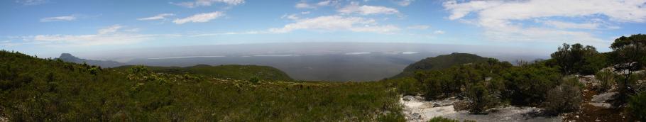 Panorama vom Bluff Knoll nach Süden