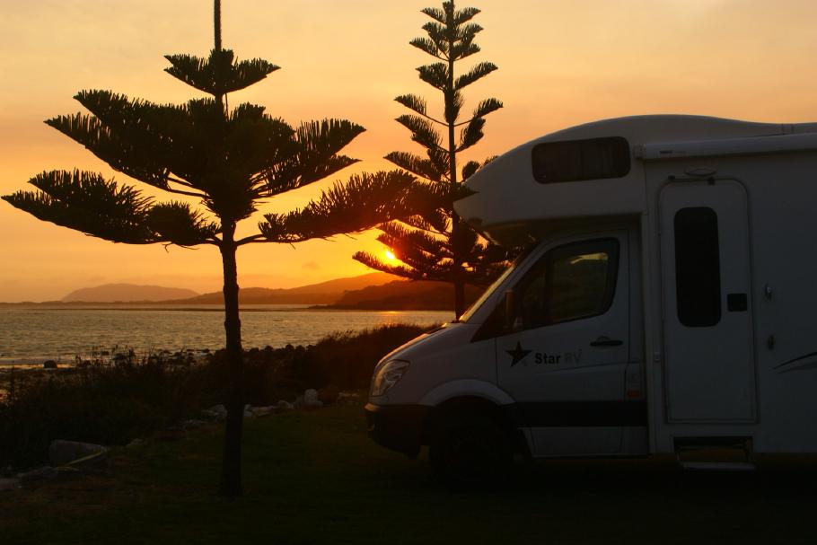 Sonnenaufgang am Meer