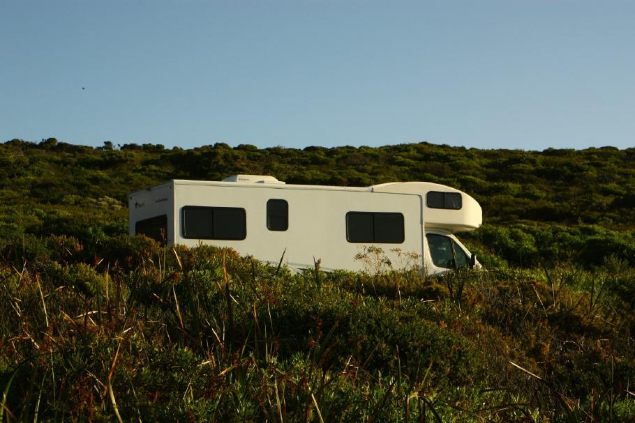 Leider darf man hier im Nationalpark nicht campen.