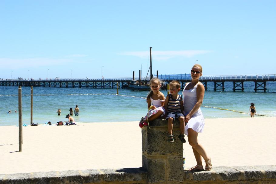 Busselton Jetty - das längste Pier der südlichen Hemisphäre, 2km lang