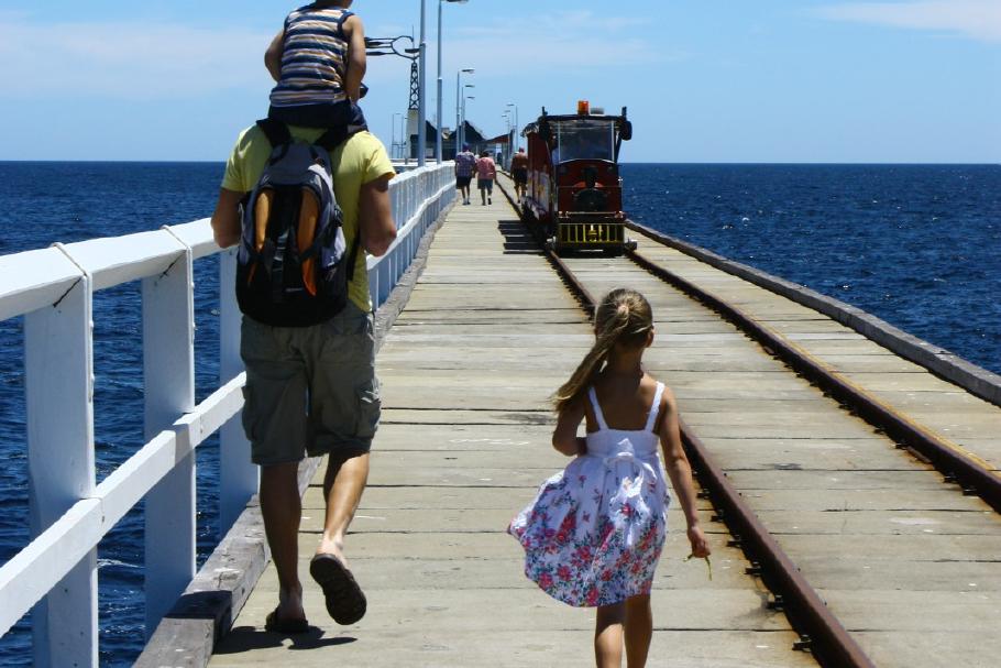 Man hätte auch mit der Bahn fahren können.