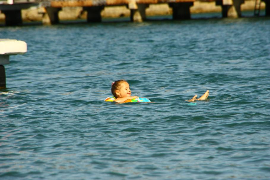 &hellip; um sich dann relaxed ans Ufer treiben zu lassen