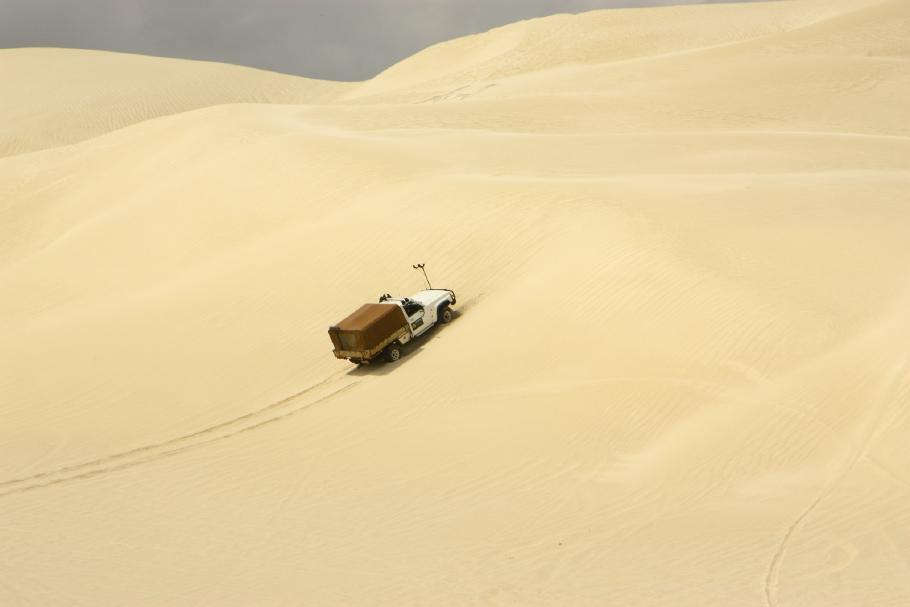 Mit dem Camper würde ich das nicht versuchen.