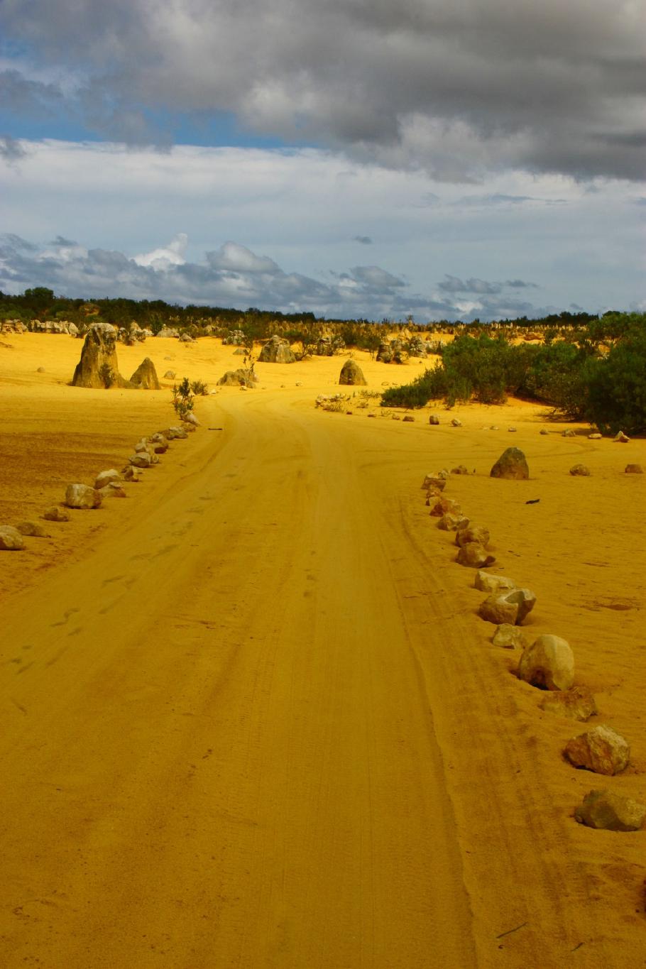 Der Pinnacle-Drive ist zu schmal für den Camper - wir bereuen es aber nicht, zu Fuß gegangen zu sein
