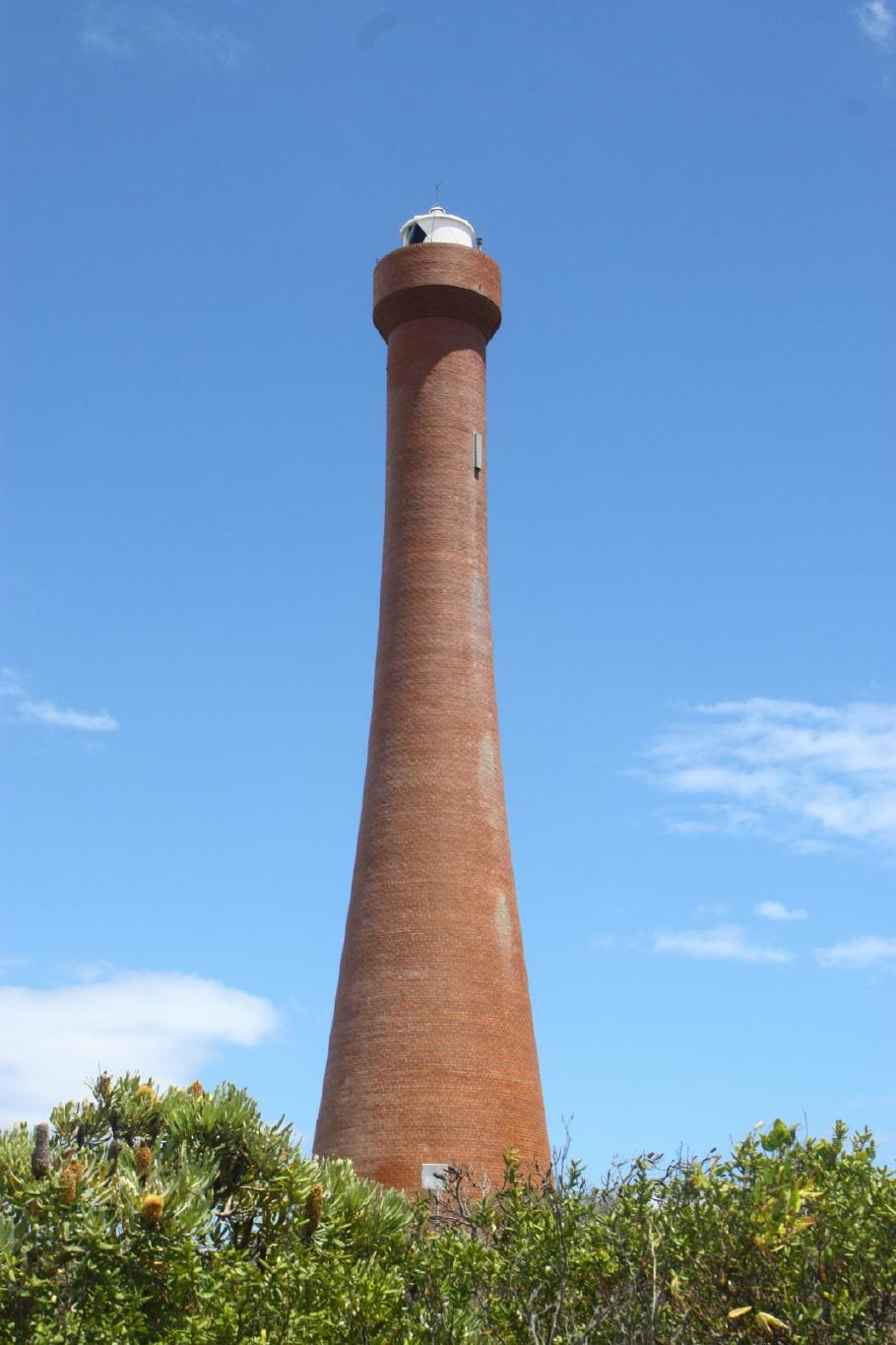 Der Leuchtturm von Guilderton ist regulär in Betrieb und daher leider nicht für Besucher zugänglich.