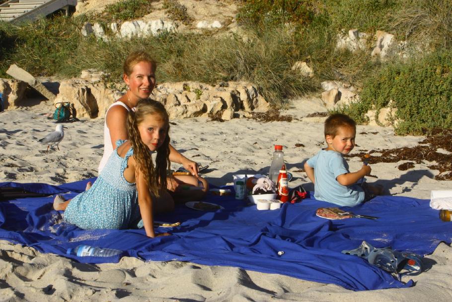 Das letzte Abendmahl gibt es am Stand.