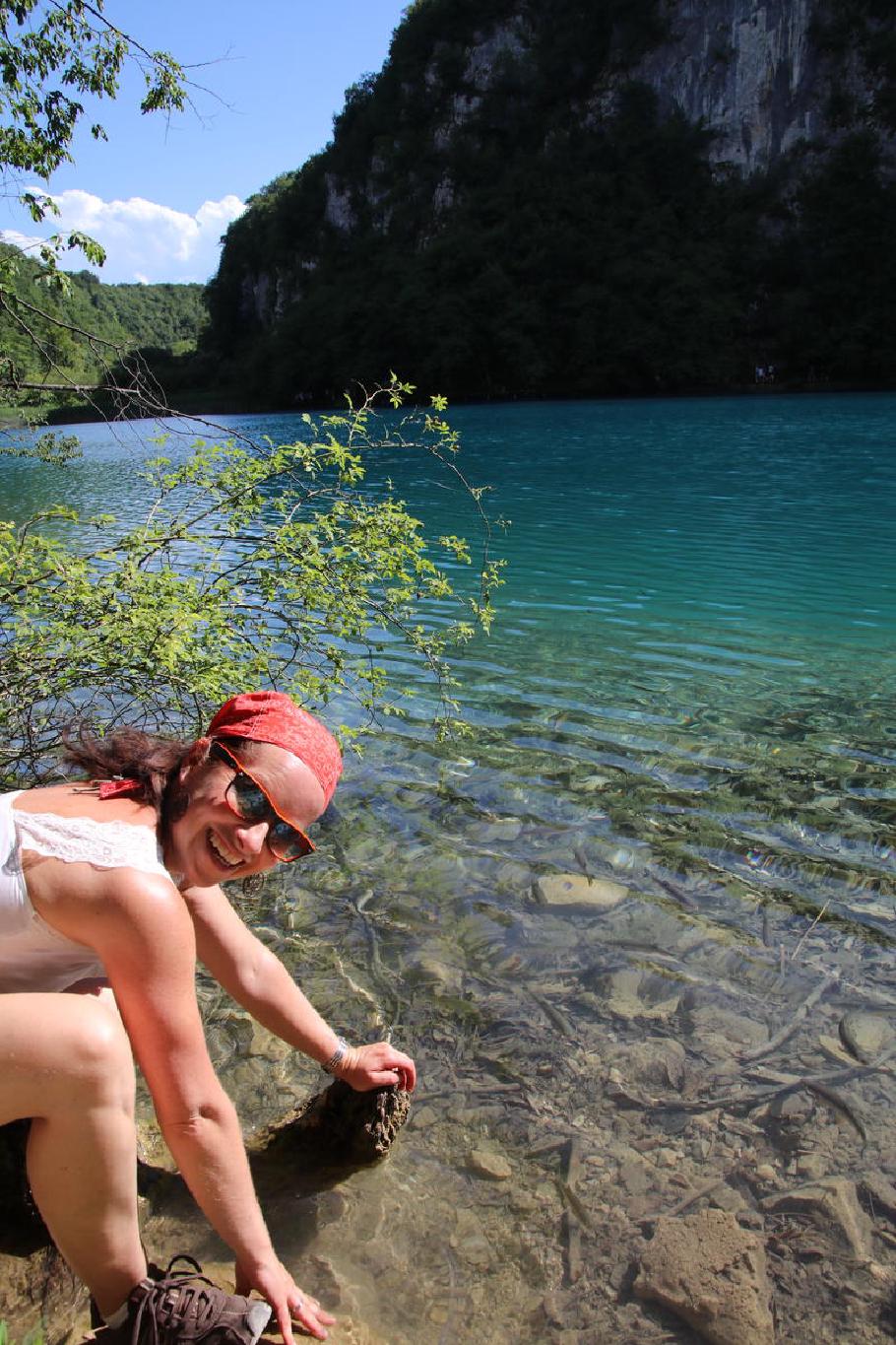 Baden ist hier nicht erlaubt. Daher nur “Schatz am Silbersee”.