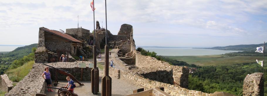Und Rundblick über den Balaton.