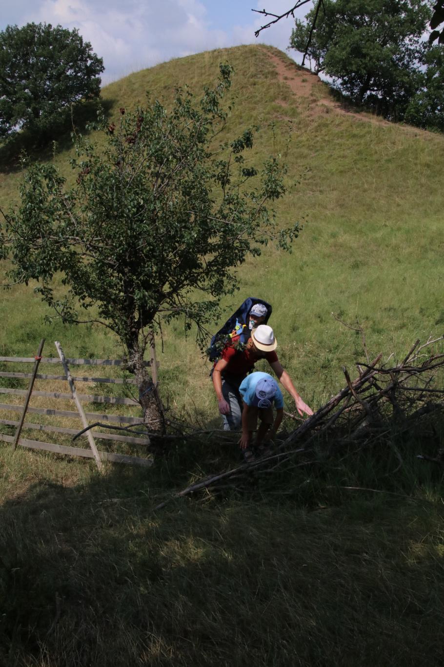Kein ganz offizieller Wanderweg.