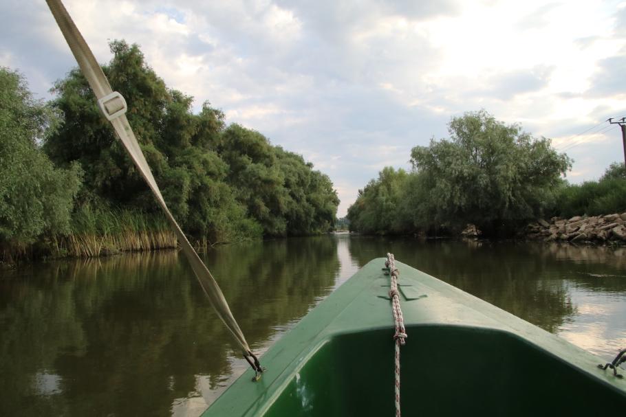 Als wir starten, ist es noch wolkig und ziemlich kühl.