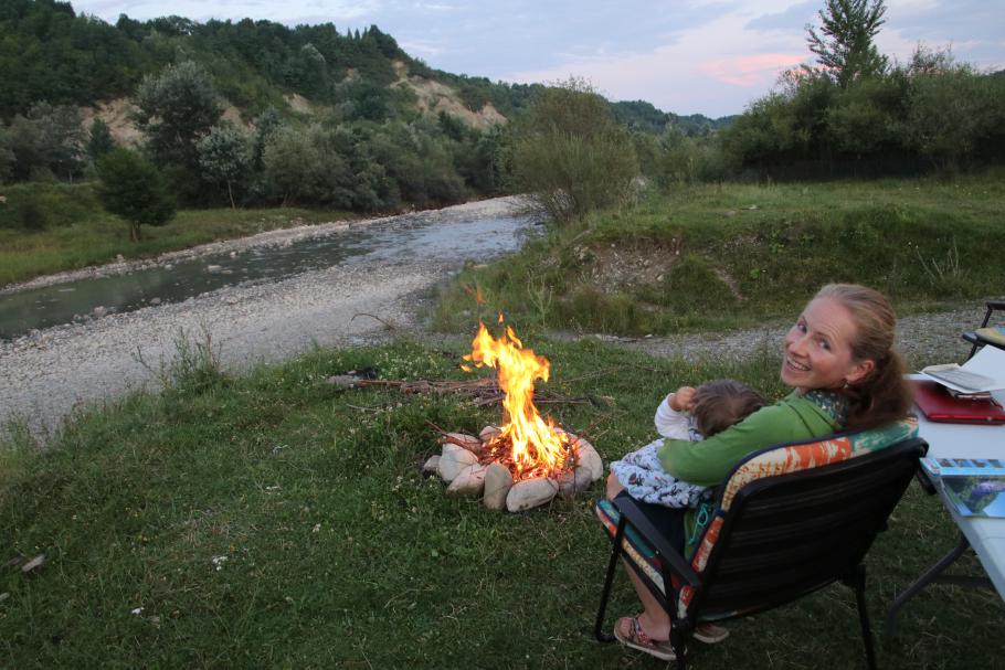 So ist Camping doch am schönsten.