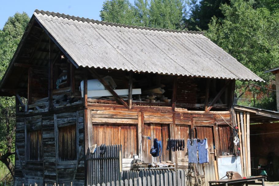 Anderswo vielleicht ein Museum, hier noch bewohnt.