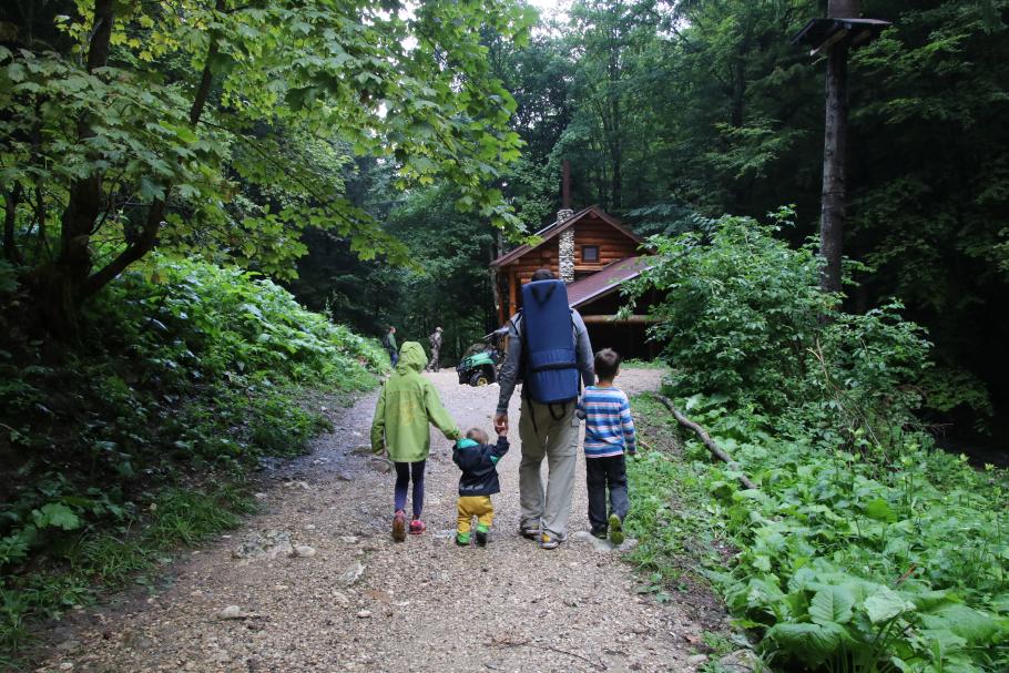 Wir sind schon fast auf dem Rückweg, als doch noch geöffnet wird.
