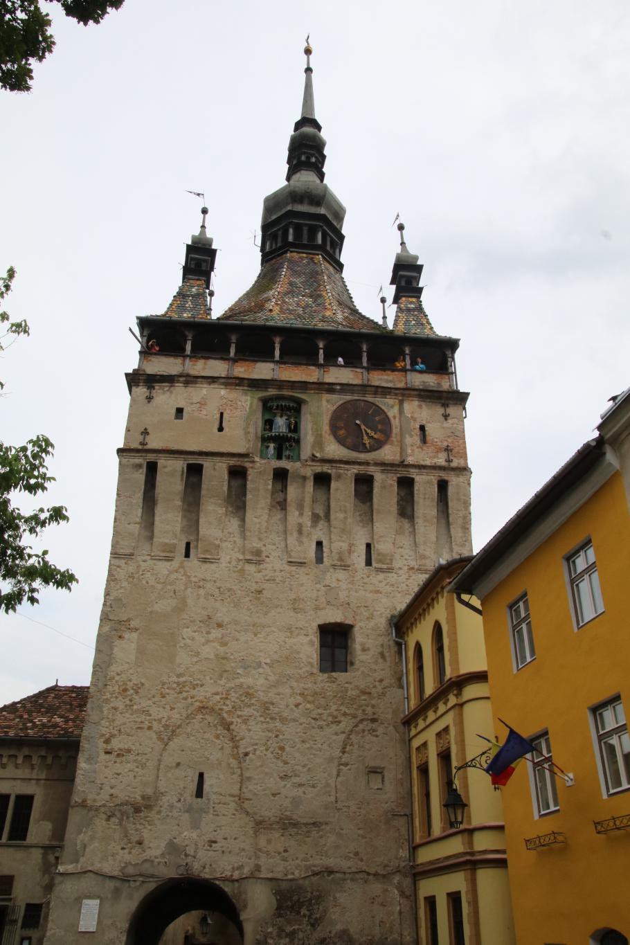 Der &lsquo;Stundenturm&rsquo; hatte früher keinen Minutenzeiger.