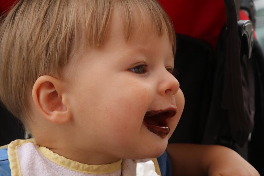 Dunkle Schokolade ;-)