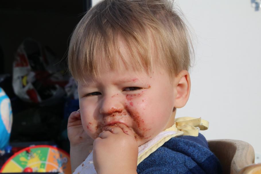 Rate mal, was es zum Frühstück gab.