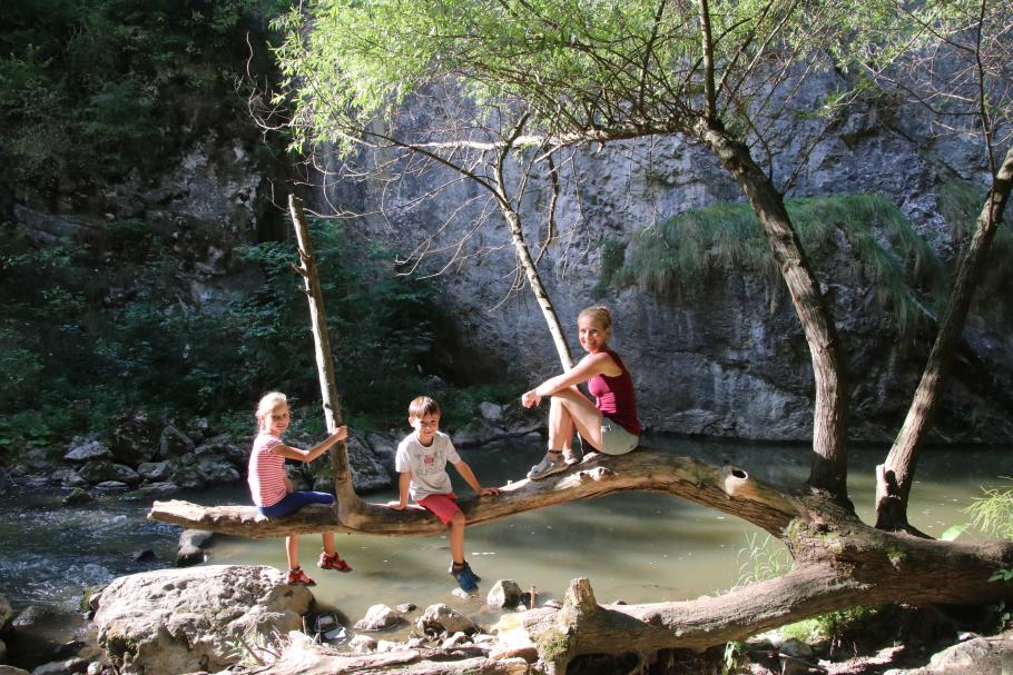 Um diese Zeit haben wir die Schlucht fast für uns alleine.
