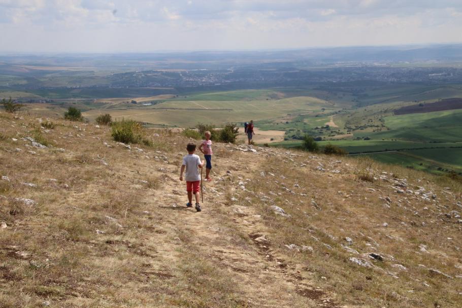 Jetzt geht es wieder an den Abstieg.
