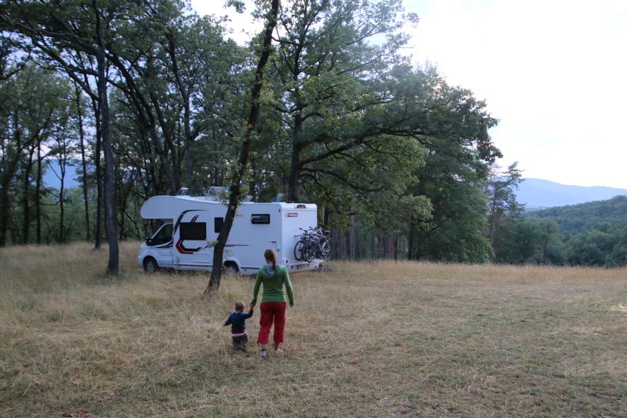 Unser Stellplatz für diese Nacht.