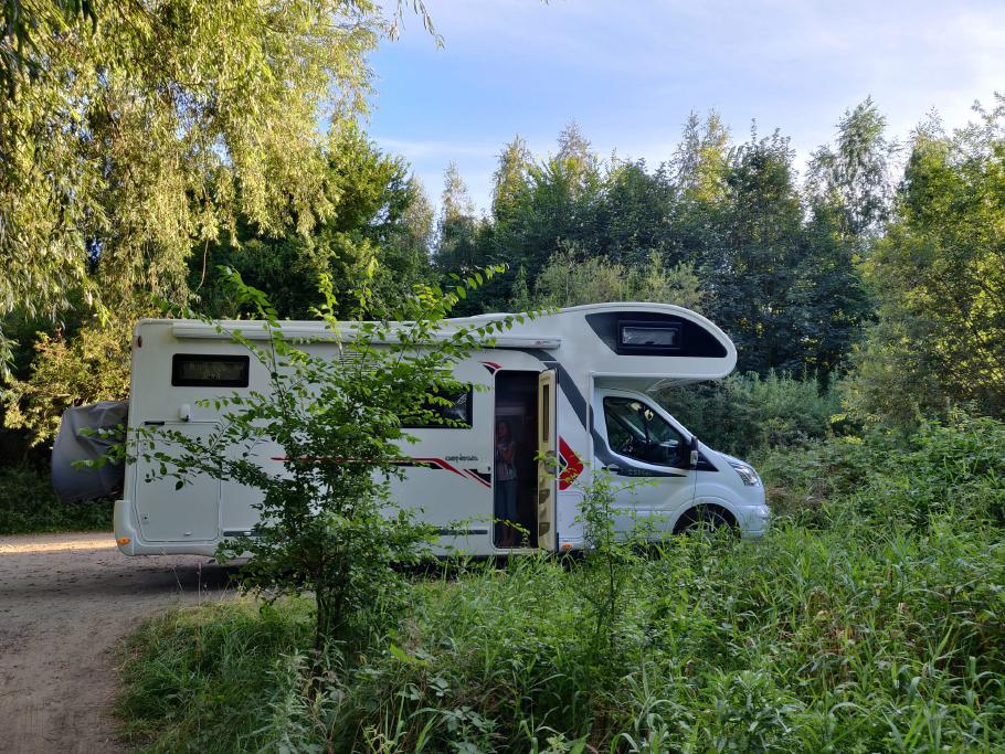 Es war nicht leicht, bis zum See zu kommen.