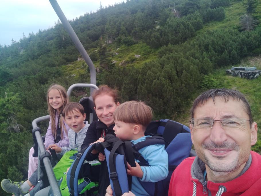 Und wieder hinunter…