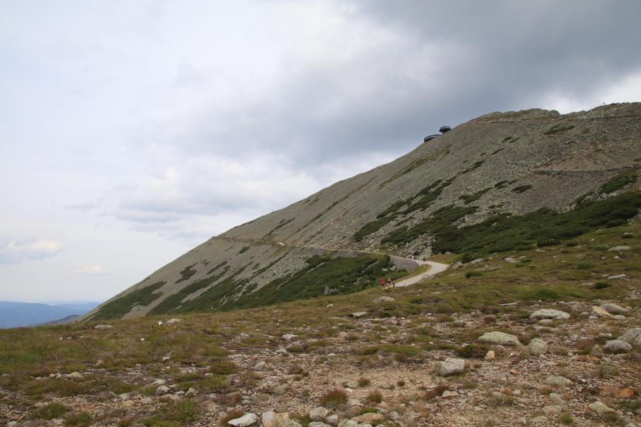 Da hoch geht es nur zu Fuß.