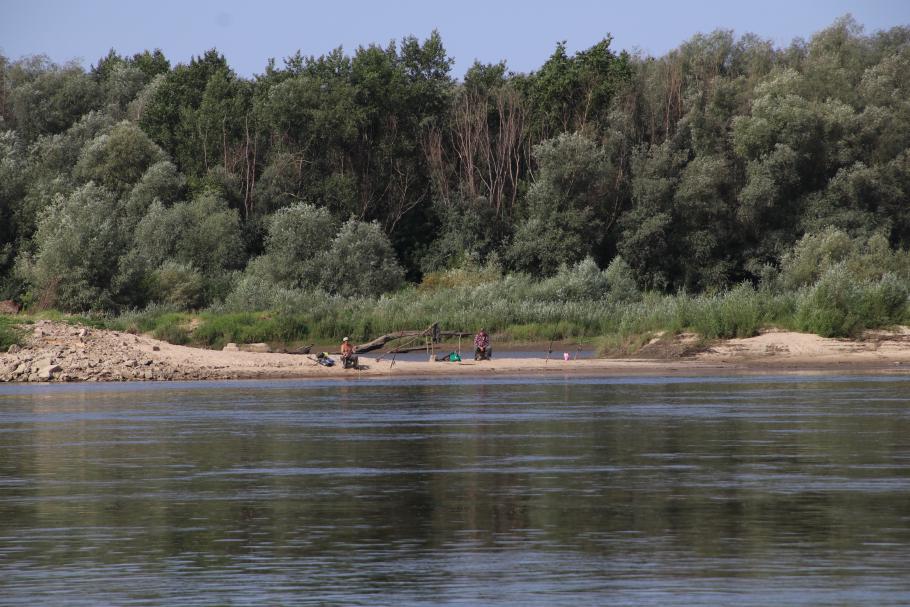Als wir aufstehen, haben die meisten Angler ihr Tagwerk schon vollbracht.