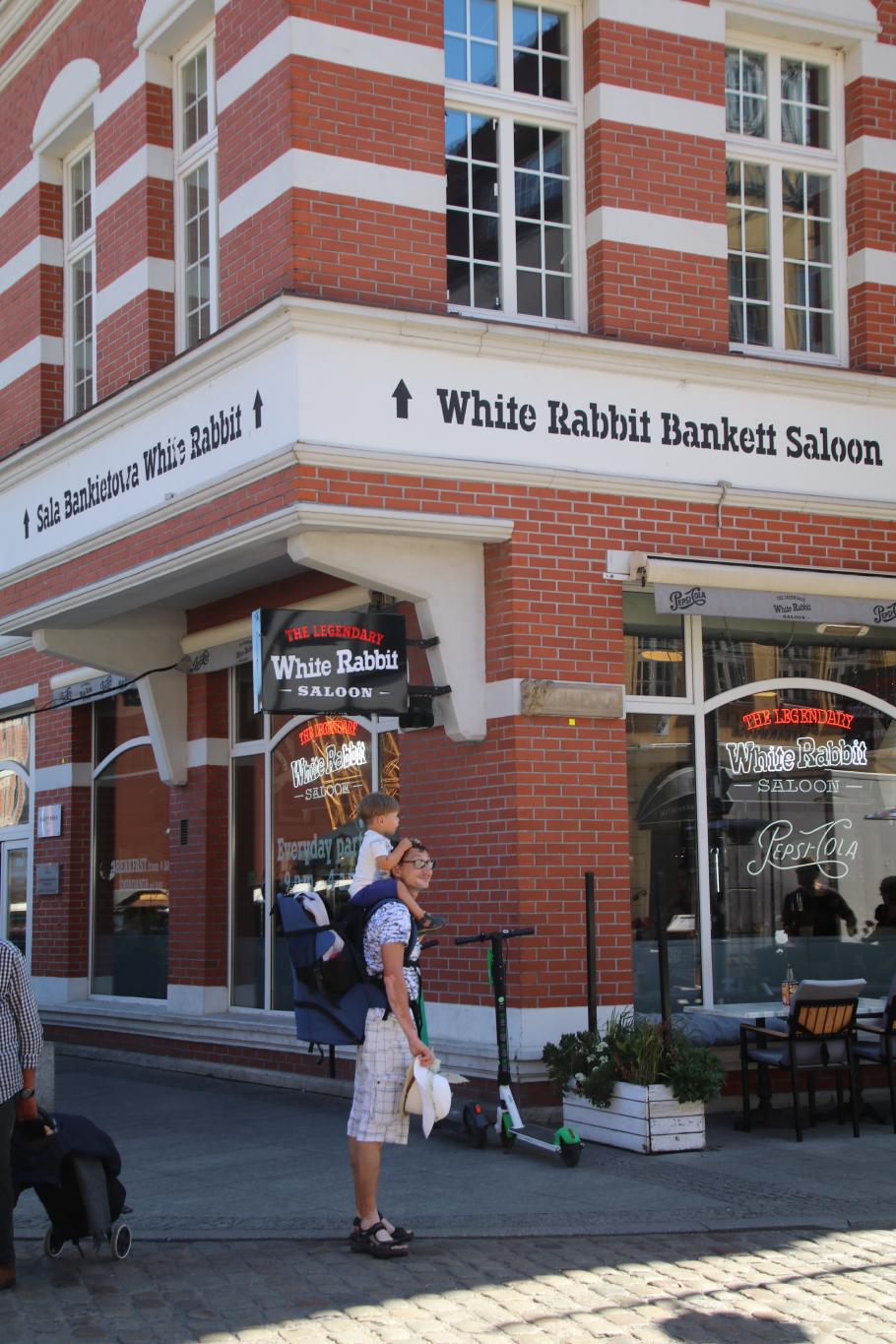 Follow the white rabbit!