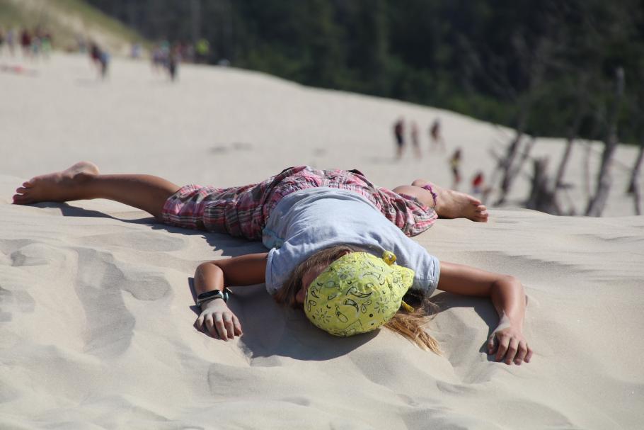 Wir kommen mehr oder weniger entspannt oben an.