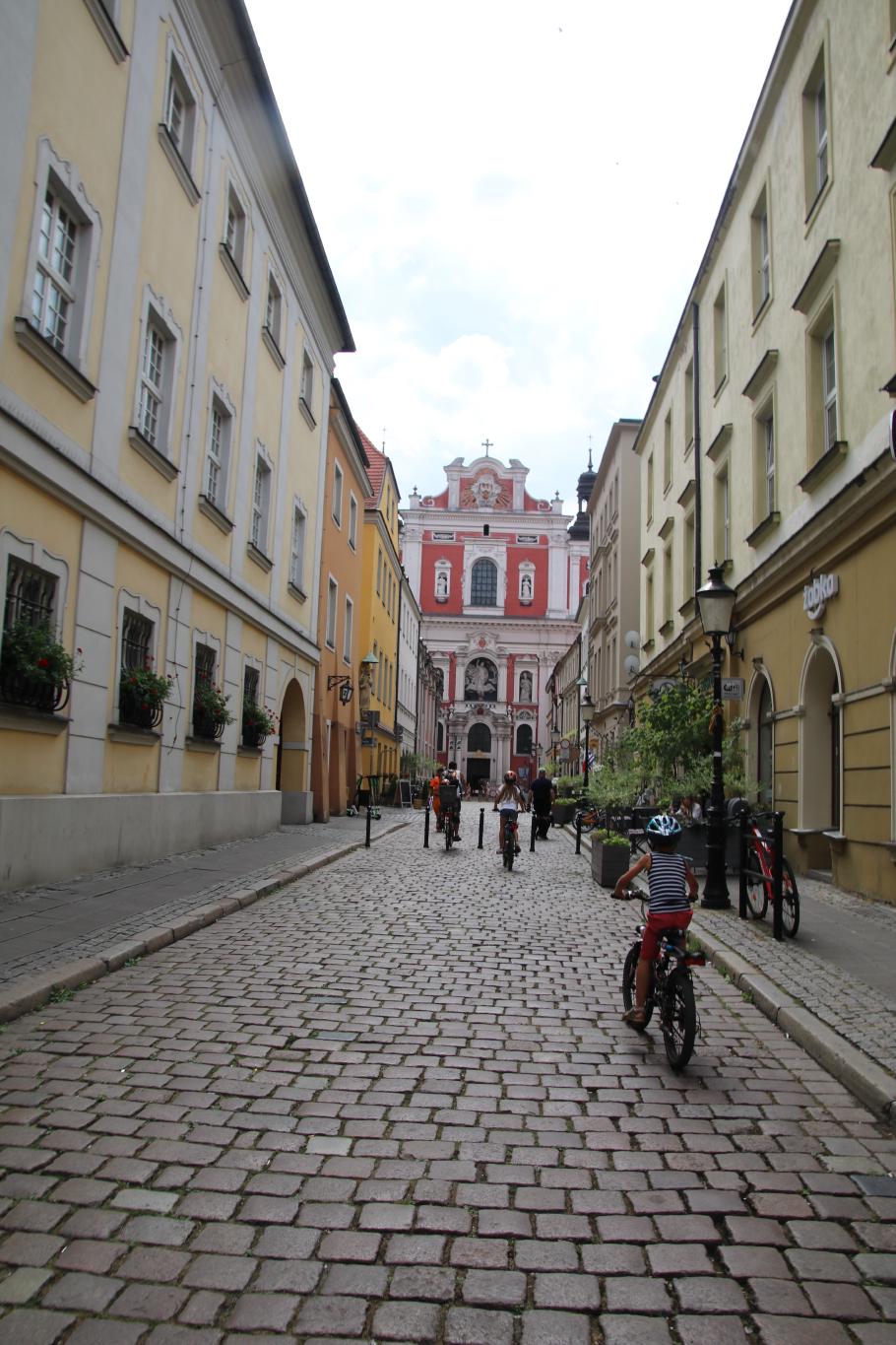 Heimwärts geht’s wieder durch historische Gassen.