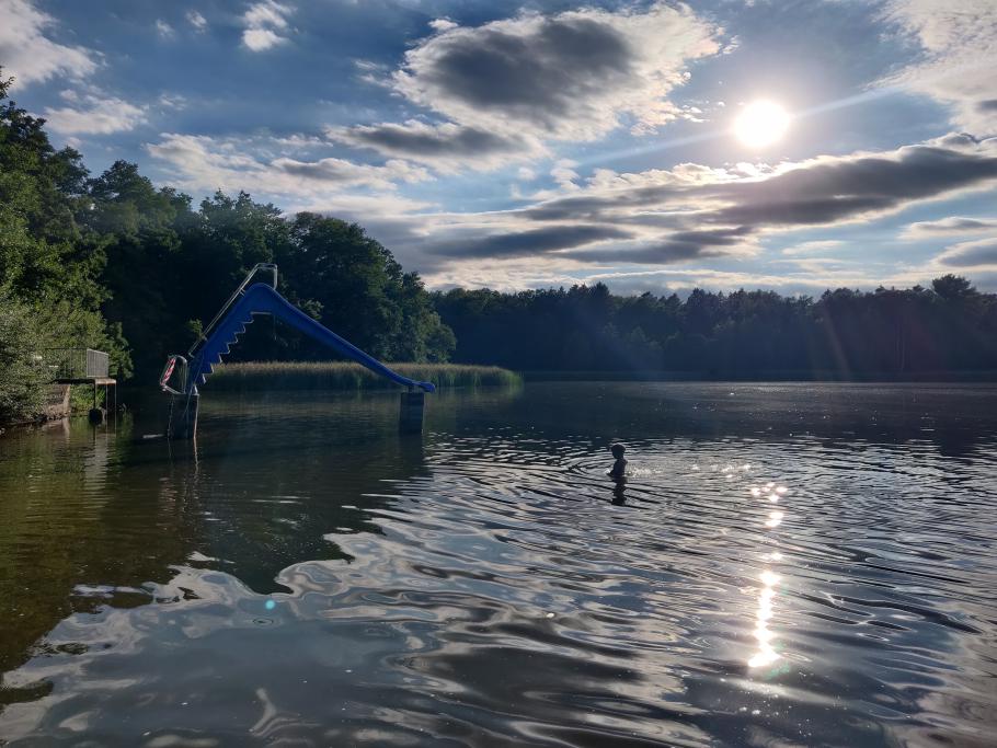 Um hier zu ertrinken, müsste man sein eigenes Wasser mitbringen.