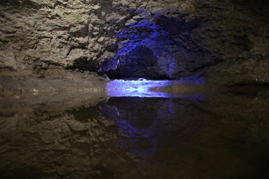 Die Höhlen sind toll in Szene gesetzt.