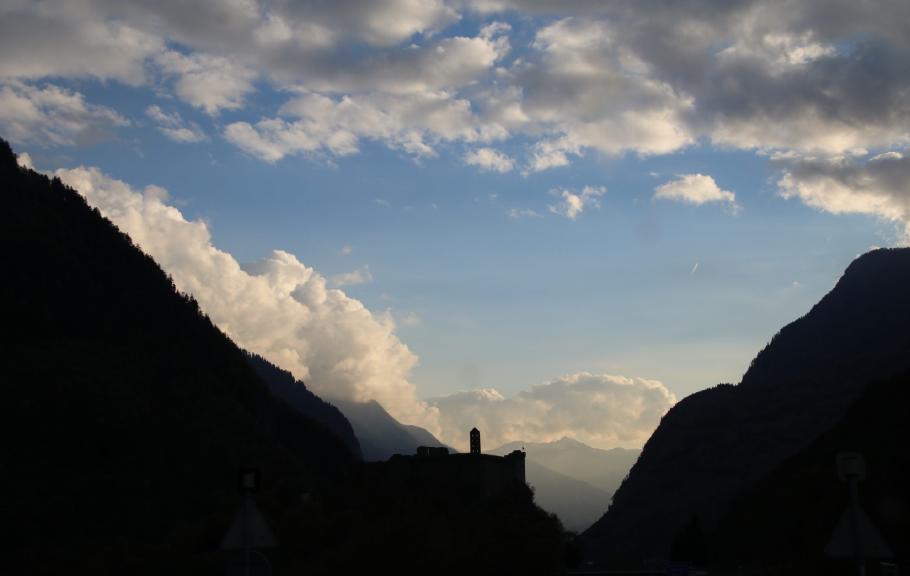 Die Stimmung ist einfach perfekt.