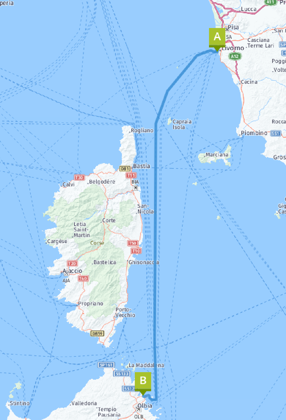 Diese 325 km der Route vergingen wie im Schlaf.
