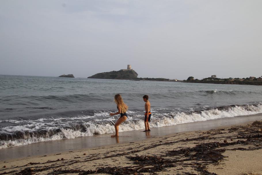 Annabell und Felix sind sofort in ihrem Element.