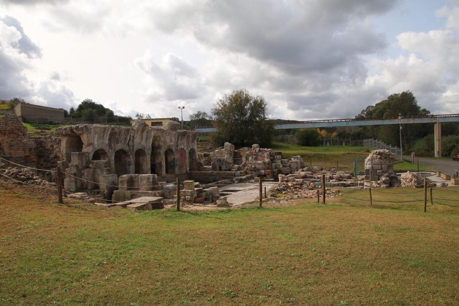 Auch diese Anlage ist verhältnismäßig gut erhalten.