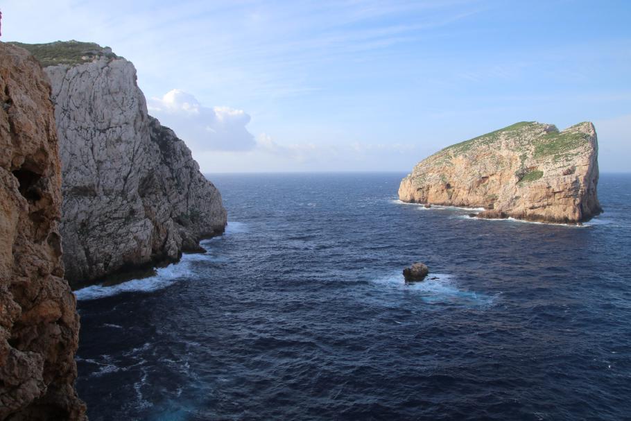 Aussicht auf einige vorgelagerte Inselchen.