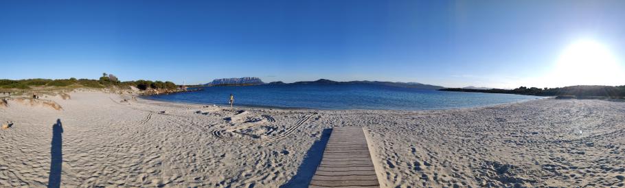 Wir werden die Insel vermissen.