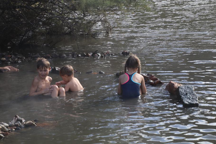 Die Bauarbeiten sind beendet.