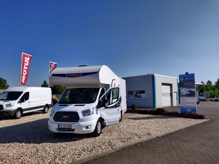 Um 10 haben wir den Camper übernommen.