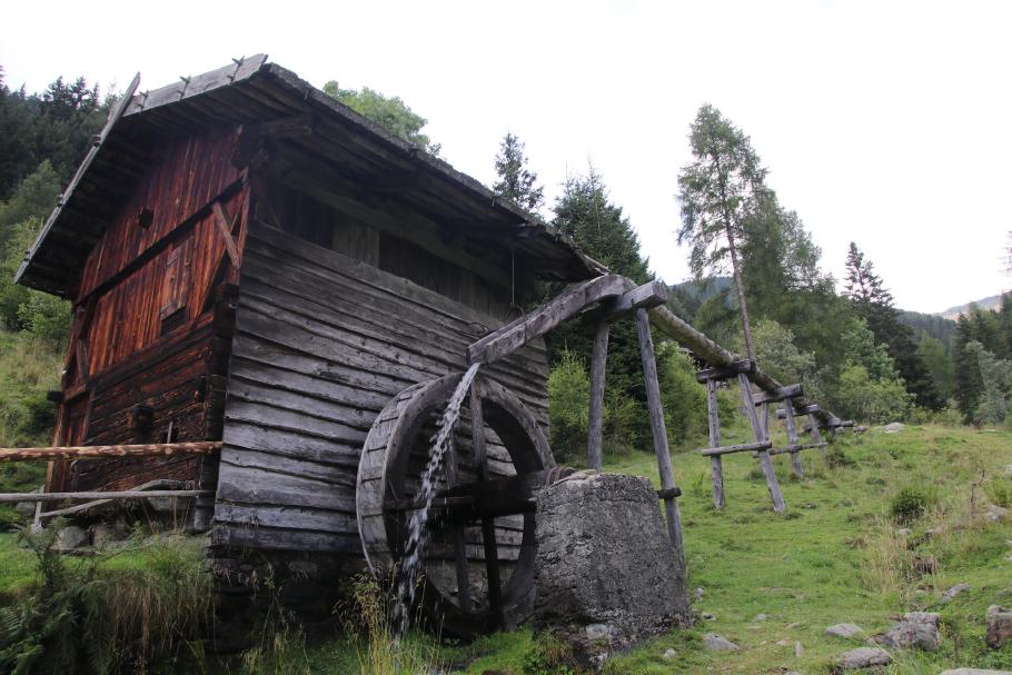 Noch gut erhalten aber nicht mehr in Betrieb.
