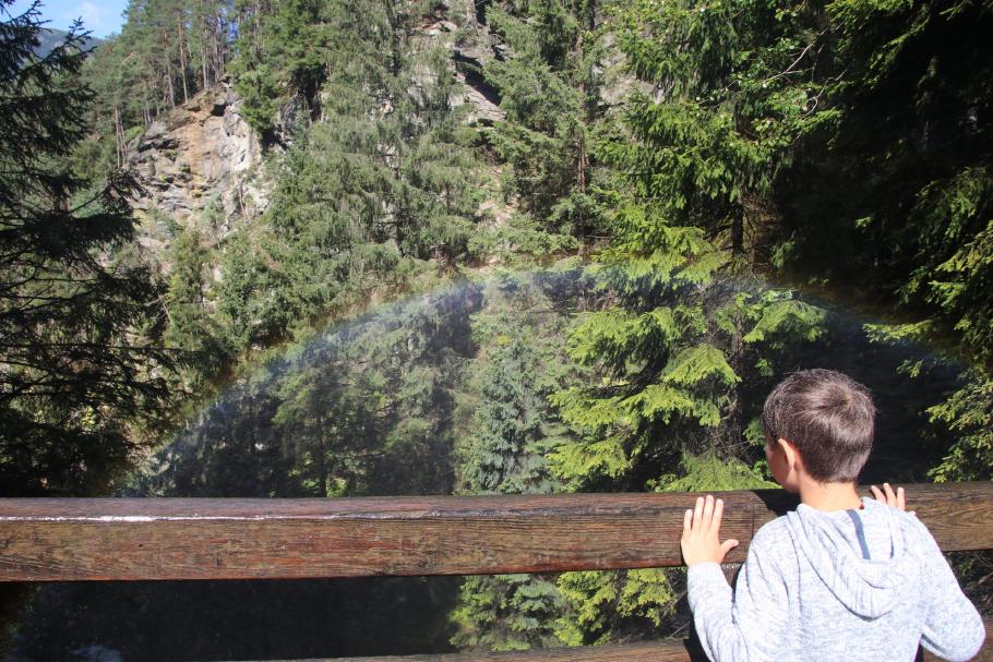 Regenbogen-Maschine.