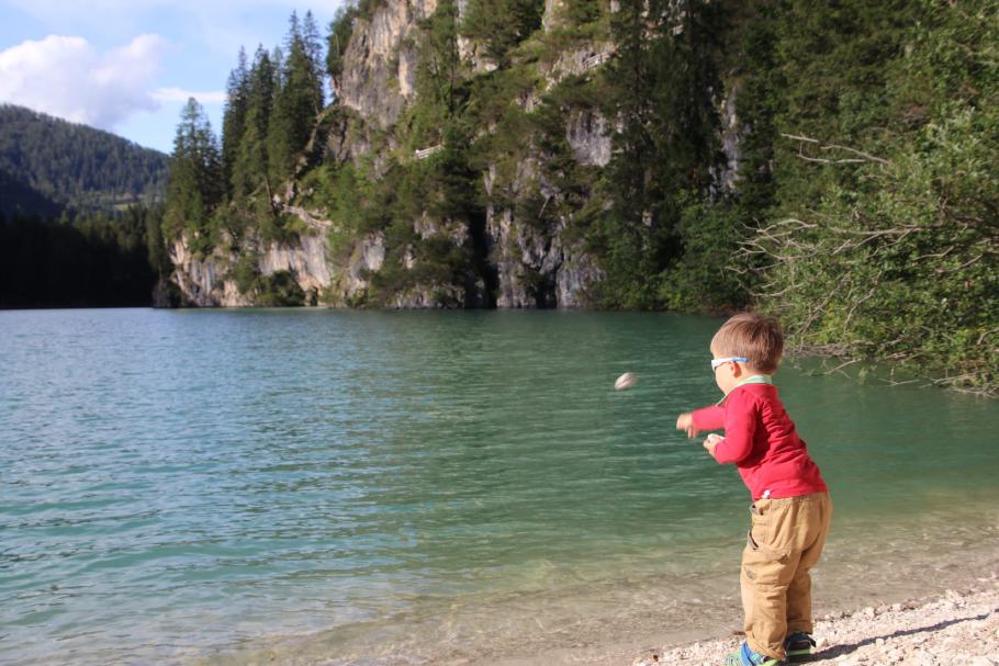 Ein See, ein Stein – was braucht man mehr?