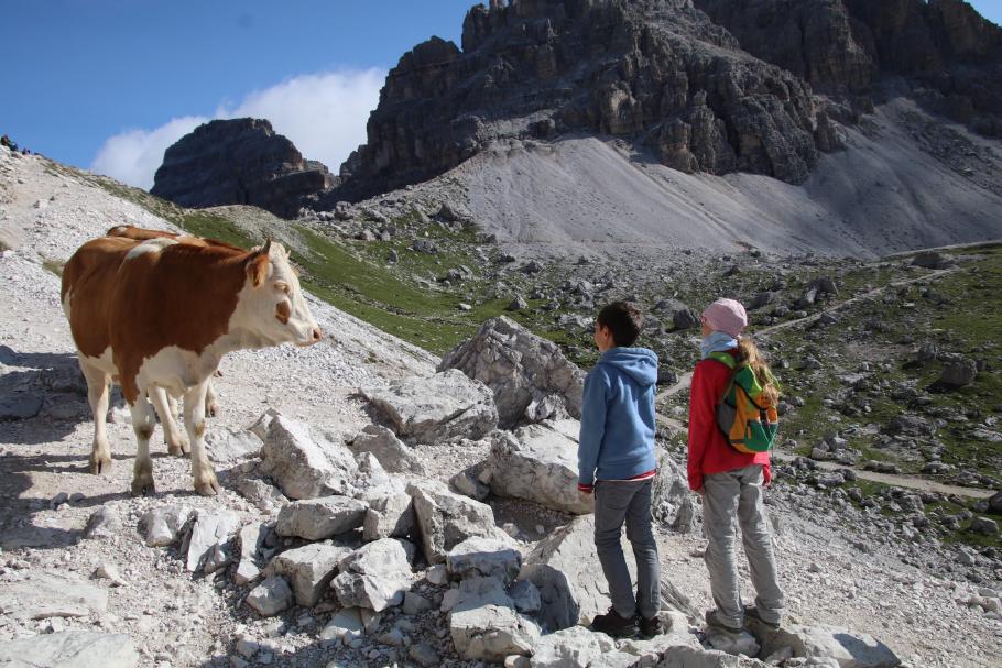 Wir gehen uns respektvoll aus dem Weg.