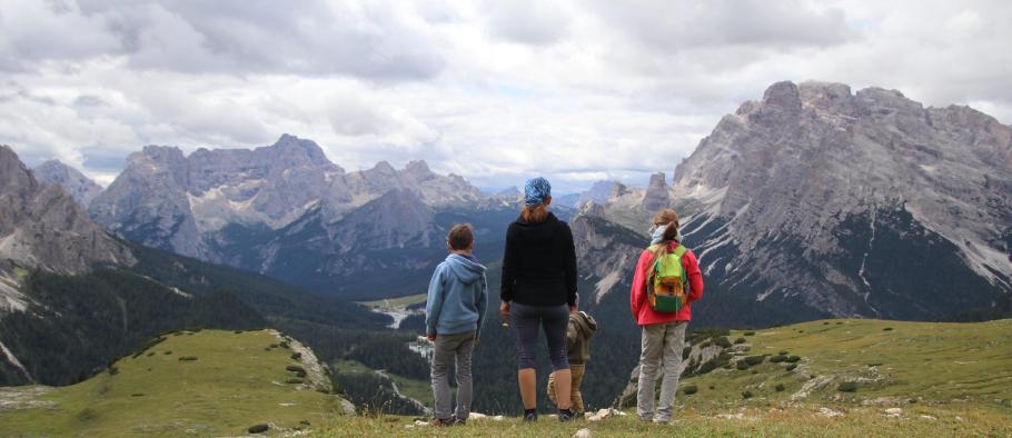 Letzter Blick ins Tal.