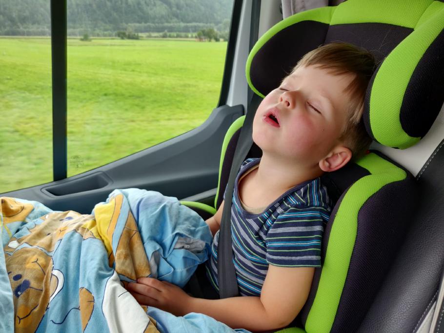 Die Wanderung war echt anstrengend.