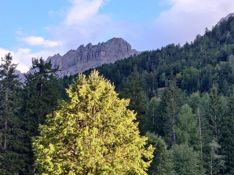 Am Zeltplatz haben wir noch ein wenig Abendsonne.