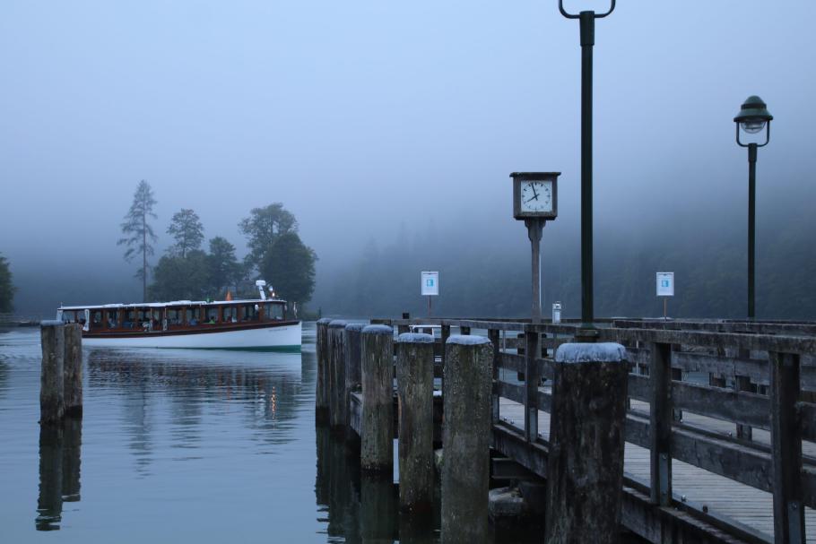 Kein verregneter Novembertag, aber das Sommerwetter versteckt sich noch hinter dem Nebel.