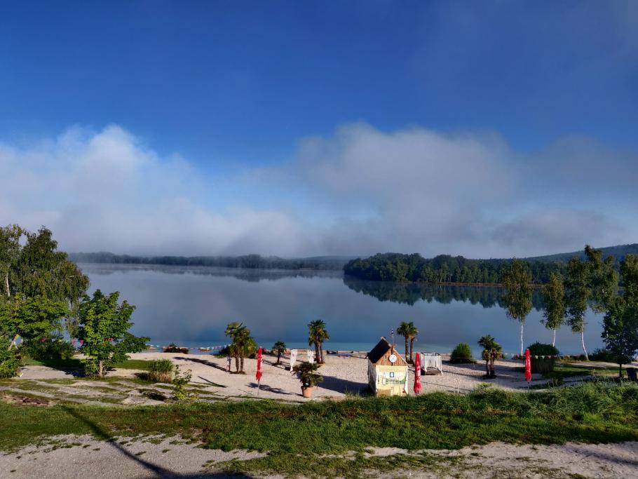 Am Beach scheint schon die Sonne.